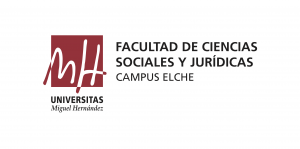 Logotipo Facultad de Ciencias Sociales y Jurídicas de Elche